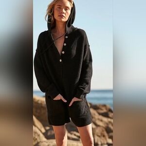Free People Beach Ryleigh Sweater Romper Size Large